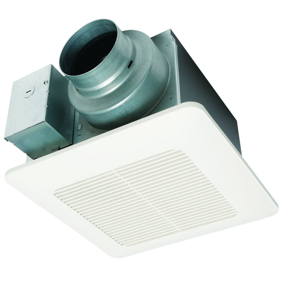 Panasonic FV-0511VQ1 WhisperCeiling Fan, 50-80-110 CFM, Square Grill