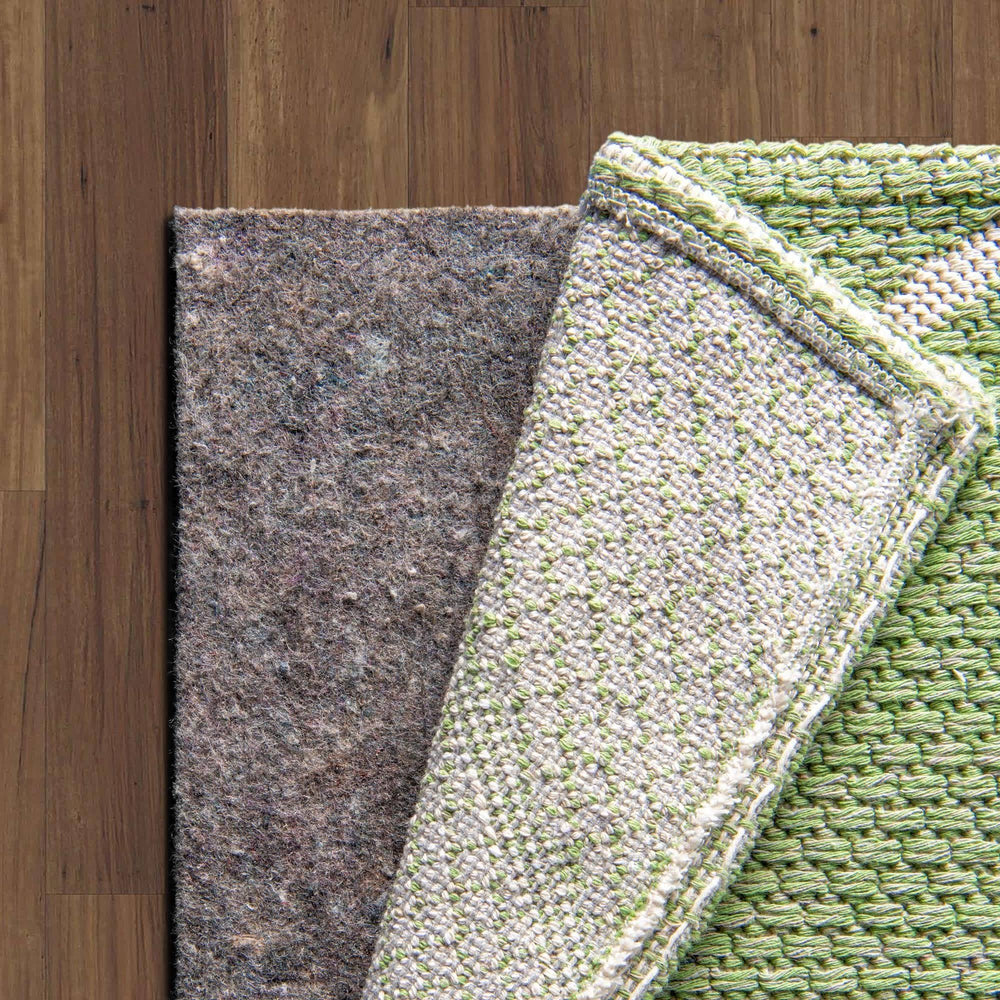Unique Loom Uni-Luxe Rug Pad, Grey, 6x9 ft